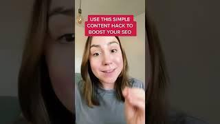 Easy Way to Improve SEO on Your Website by Repurposing Your Old Content! #shorts #ytshorts #seo