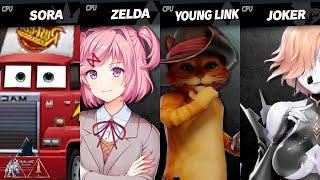 Mack vs Natsuki vs Puss in Boots vs Kronya