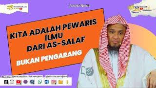 Mengajar Akidah Dengan Buku Karangan Sendiri, Siapa Kamu? - Ustadz Dzulqarnain M. Sunusi