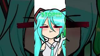 How to annoy hatsune miku #shorts #vocaloid #animation