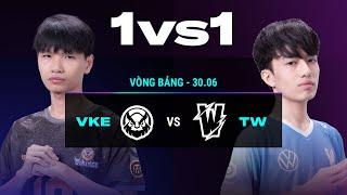 VKE s TW | 1 vs 1 | VCS 2024 MÙA HÈ | Tuần 2 | 30.06.2024