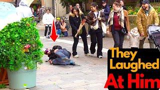 BUSHMAN PRANK, (THE CRAZIEST FUNNY REACTIONS EVER)#comedy#fun#funny