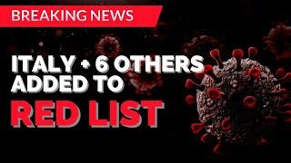 BREAKING! ITALY AND 6 OTHERS ADDED TO RED LIST! LET'S SEE WHY! PHILIPPINES TRAVEL BAN UPDATE!