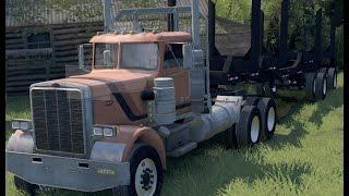 Live Stream Rambow145 Spintires USA Big Rig log trucks and more!