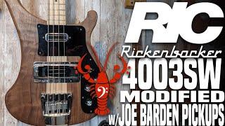 Rickenbacker 4003SW - Meet 'Wally', the Modified Marvelous Ric! - LowEndLobster Fresh Look