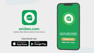 Aplikasi Riset Analisa Rekomendasi Saham - emiten.com Promo Video