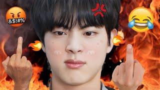 BTS Kim SeokJin Angry Fire Moments 