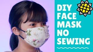 How to Make a DIY Reusable Handkerchief Face Mask - No Sewing Needed