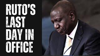 President Ruto will be Ousted Tomorrow By The People of Kenya