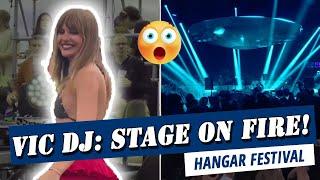 Victoria De Angelis Dj SHOCKS the Crowd with EPIC DJ Set at Hangar Festival! MUST-SEE VIDEO!