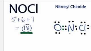 NOCl Lewis Structure - How to Draw the Lewis Structure for NOCl