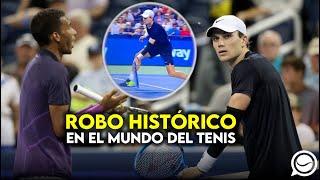 UNO DE LOS MAYORES ROBOS DE LA HISTORIA DEL TENIS: ¿DEBERÍAN PONER YA EL VAR?