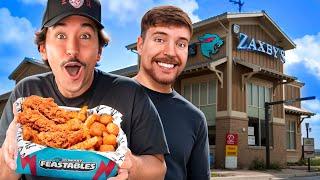 Eating NEW Fast Food Menu Items (MrBeast Box)