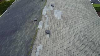 Roof Home Inspection in Woodinville with a Drone