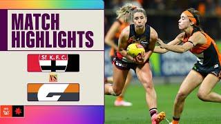 St Kilda v GWS Giants Highlights | Week Seven, 2024 | AFLW