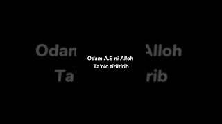 Abdulloh domla- Assalomu alekum!!!