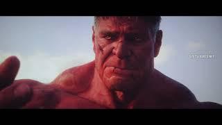 Red Hulk calms down to become ThunderBolt Ross Scene | Captain America Brave New World