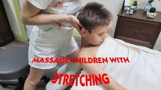 Full Body Boy Massage with Stretching