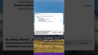 Installing GitHub Copilot in Visual Studio