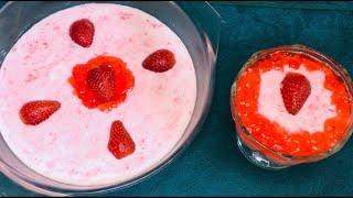 Strawberry Curd Cream - Easy Recipe by Tasty Creations by Ayesha