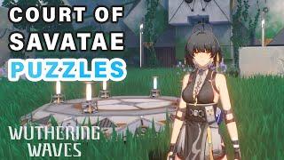 Court of Savantae Ruins | Puzzle Walkthrough ► Wuthering Waves