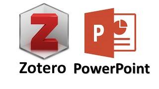 How to use Zotero on PowerPoint directly - Quick copy of citations and references