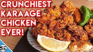 You've NEVER had Karaage THIS CRUNCHY before! How to make CRUNCHIEST Japanese Fried Chicken EVER!