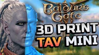 How to 3D Print Your Baldurs Gate 3 Characters as Minis