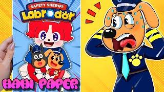 Rescues Sheriff Labrador / [⭐️paper diy⭐️]️Make Quiet Book Sheriff Labrador