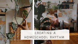 5 tips for creating a sustainable homeschool daily rhythm