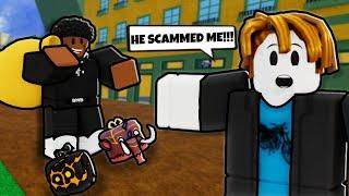 The BLOX FRUITS SCAMMING Experience (Compilation)