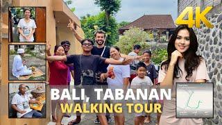 Home Bali Ceremony In TABANAN BALI Indonesia: 4K virtual WALKING TOUR | Bali 2022