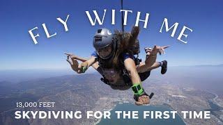 Skydiving for the first time| 13,000 ft. Skydive Elsinore |Travel VLOG, California | Maricel Suniega