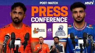 PKL 11 M48 | U Mumba vs Haryana Steelers | Press Conference ft. Sunil Malik and Coach Manpreet