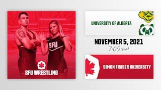 SFU Wrestling vs. University of Alberta - November 9, 2021