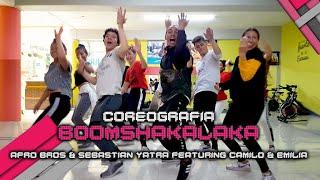 Coreografía Boomshakalaka (Dance video) - Afro Bros & Sebastian Yatra featuring Camilo & Emilia