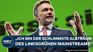 CHRISTIAN LINDNER: "Ich bin der schlimmste Albtraum"! FDP-Chef stimmt Partei auf Aufholjagd ein