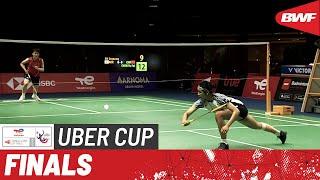 BWF Uber Cup Finals 2022 | Korea vs. China | Finals