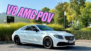 Mercedes AMG C63 POV Drive und Gequatsche mit @MAMINO. | 4k 60FPS