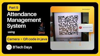 5. Attendance Management System using Camera, QR Code in Java - Delete User(JFrame, Mysql, Netbeans)