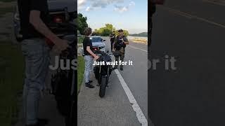 This Is Why Bikers Don’t Get Along With Cops($1800 ticket+Impound)#r6 #copsvsbikers #1up5down #h2