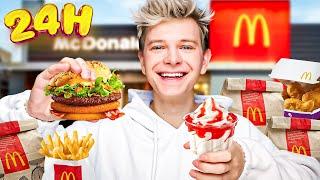 CAŁY DZIEŃ JEM TYLKO JEDZENIE W MCDONALD'S  *24h challenge* | Dominik Rupiński