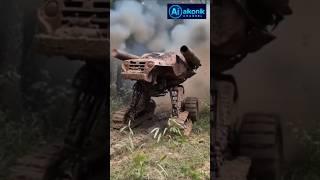 "4x4 Turns Into a Jungle Predator Mech!"