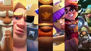 Clash Royale ALL CHAMPION TRAILERS