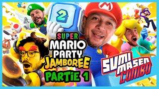 MARIO PARTY JAMBOREE en COMBO (partie 1/2) ⭐ Qui sera le ROI de la FETE ?