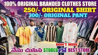 100% original branded clothes store / shirt 249/- jeans 299/- chance to chance