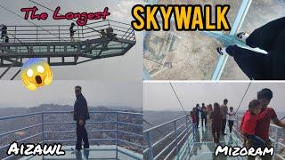 The Scary SKY WALK  in Aizawl | Mizoram | #skywalk #aizawl