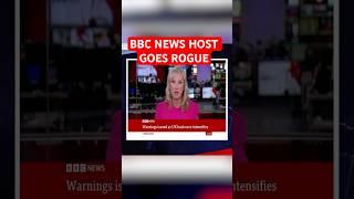 BBC News host Martine Croxall goes viral for changing "pregnant people" to "women" while live on air