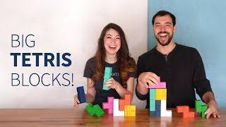 CNC Tetris blocks (feat. Simone Giertz) | How to make