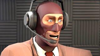 Spy plays TF2 for the first time